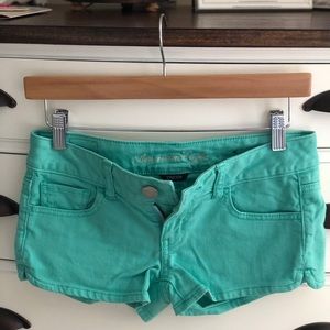 American Eagle Outfitters Aqua Shorties